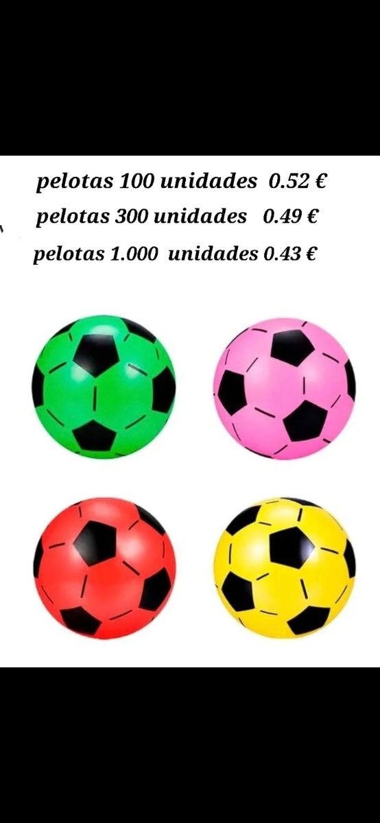 Pelotas plásticas x 100