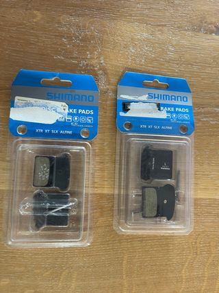 Pastillas Shimano XTR XT SLX Alfine
