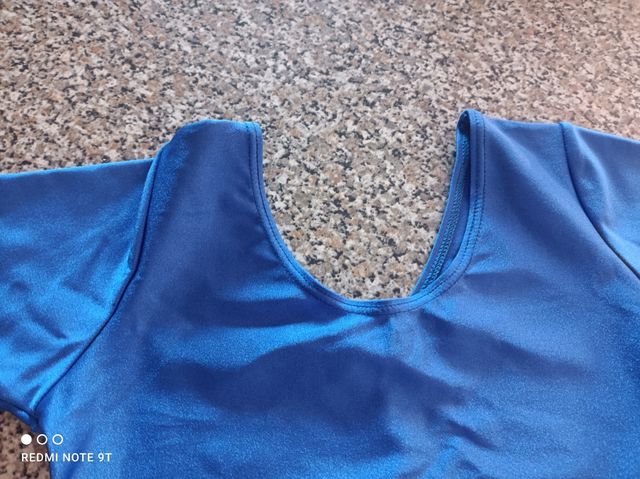 Malla gimnasia rítmica niña azul