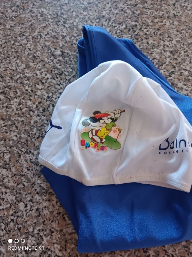 Malla gimnasia rítmica niña azul