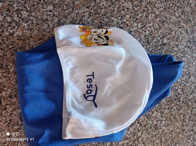 Malla gimnasia rítmica niña azul