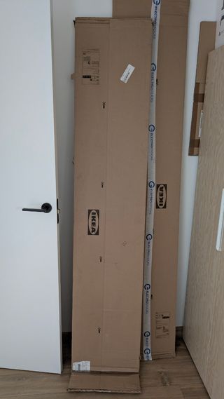 Puerta vidrio Oxberg efecto roble