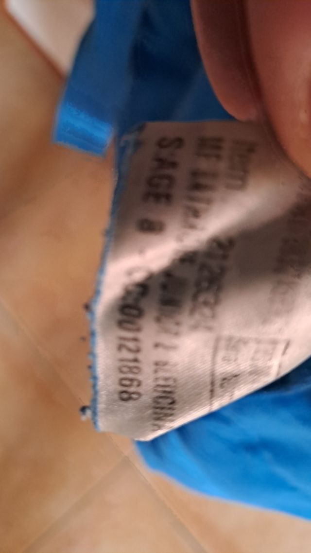 Accappatoio Nabaiji bimbo - Azzurro