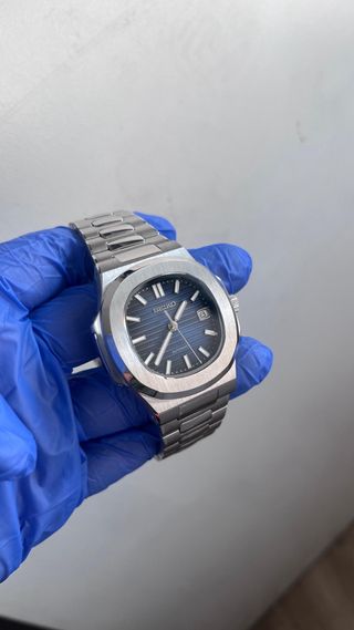 Reloj Seiko automático azul