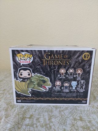 Funko Pop! Rides Jon Snow & Rhaegal #67
