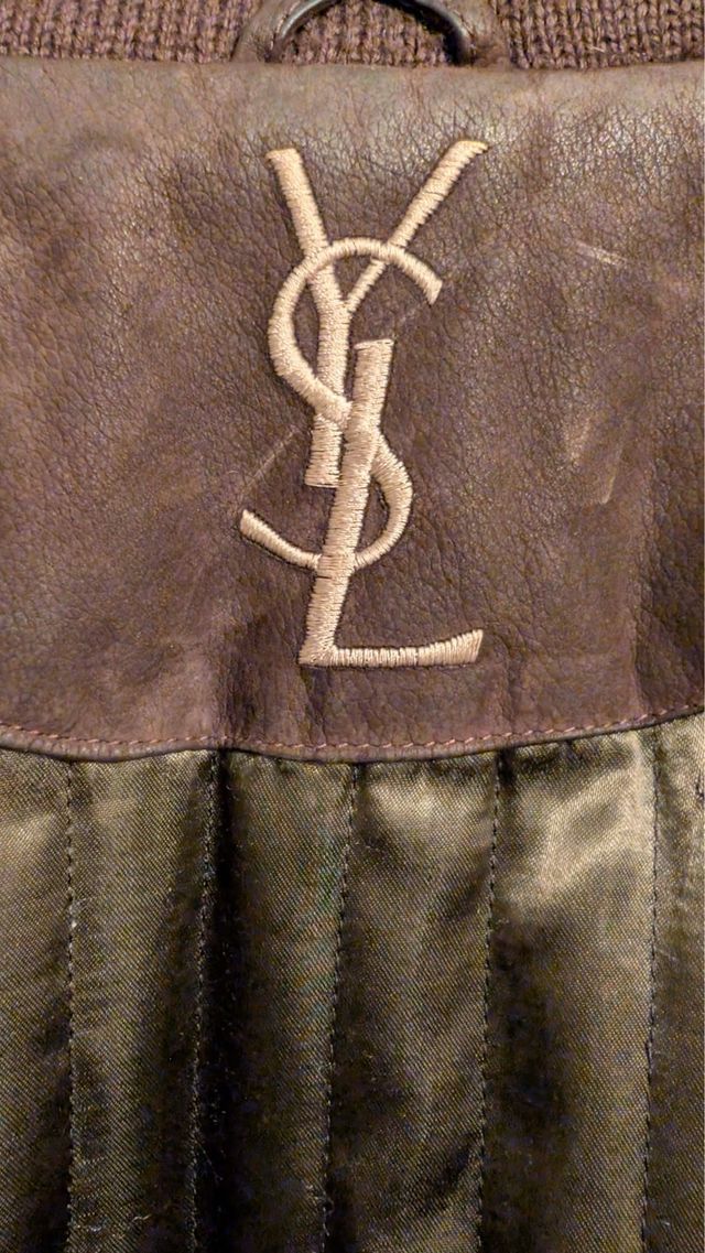 Chaqueta Yves Saint Laurent marrón