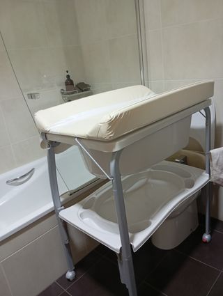 Bañera+cambiador bebé