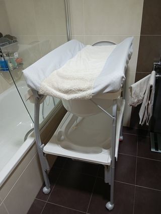 Bañera+cambiador bebé