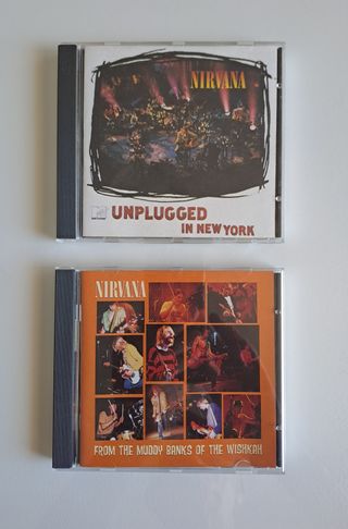 Nirvana CDs: Unplugged & Wishkah