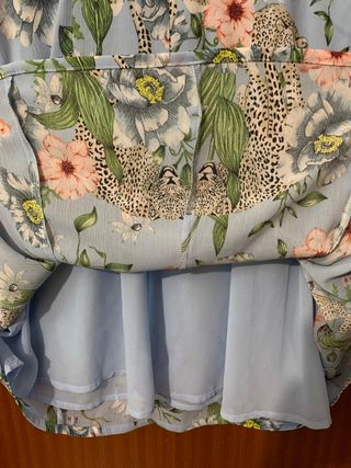 Vestido estampado floral 