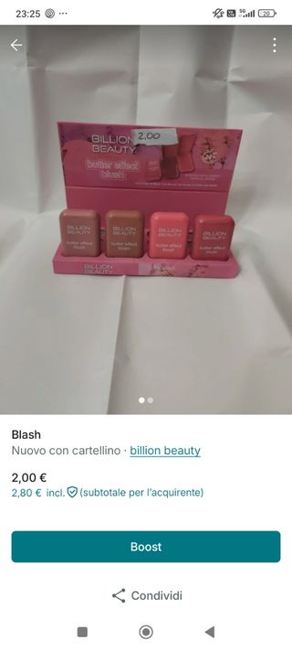 Billion Beauty Blush - 4x