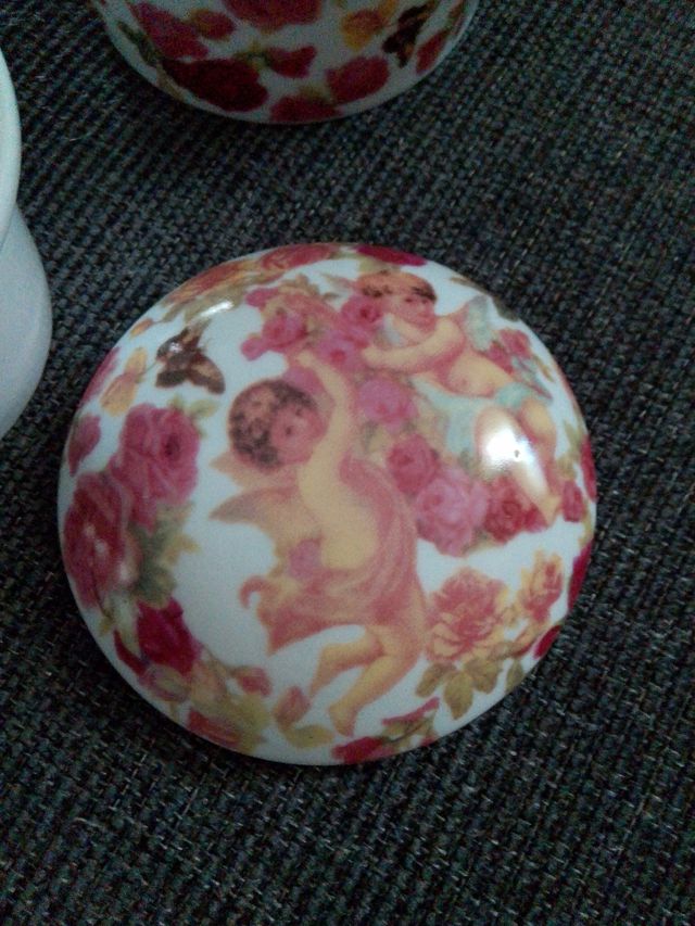 Tazza Infusore Ceramica Fiori