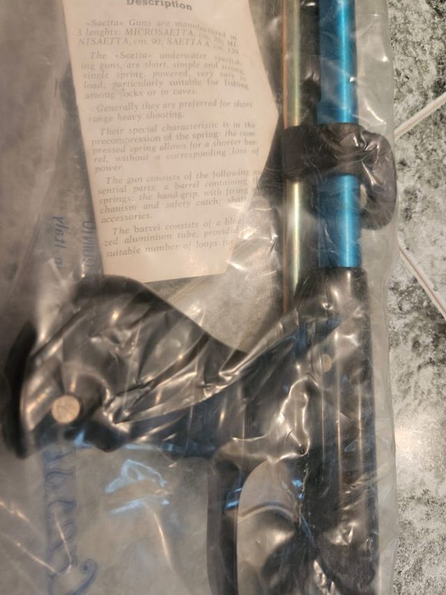 Fucile subacqueo Cressi-Sub vintage