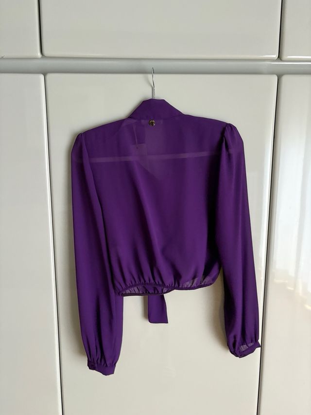 Blusa Kontatto viola Tg.S NUOVA