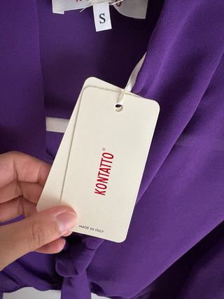 Blusa Kontatto viola Tg.S NUOVA
