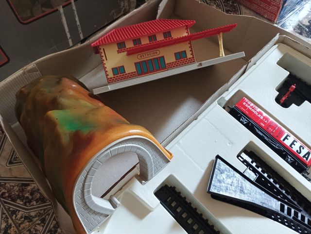 Tren eléctrico vintage