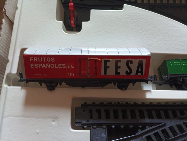 Tren eléctrico vintage