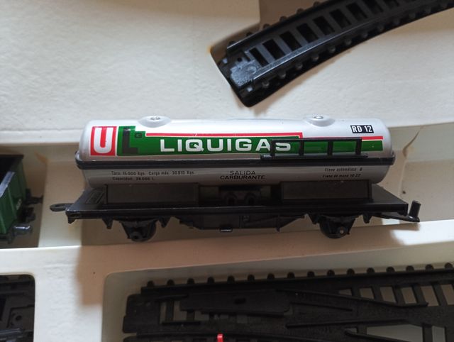 Tren eléctrico vintage