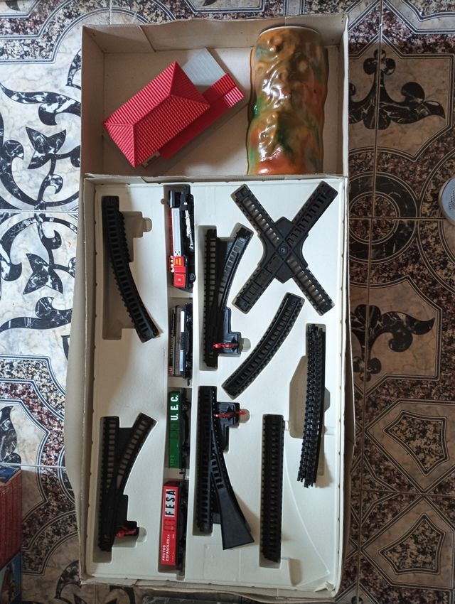 Tren eléctrico vintage