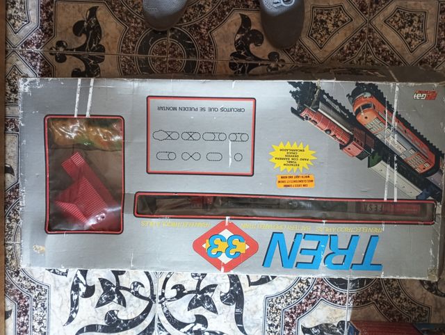 Tren eléctrico vintage