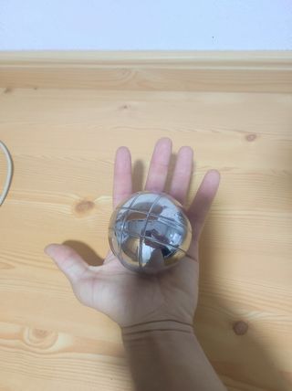 Bola petanca metalica
