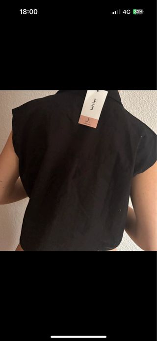 Camisa negra Lefties - talla S