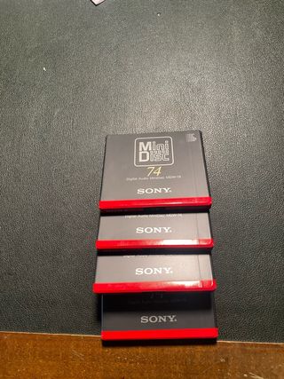 4 MiniDisc Sony MDW-74