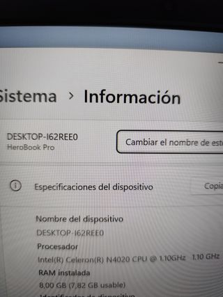 Portátil CHUWI HeroBook Pro