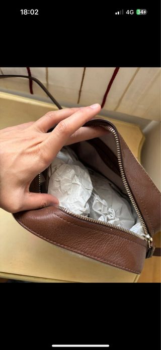 Bolso Tous bandolera beige