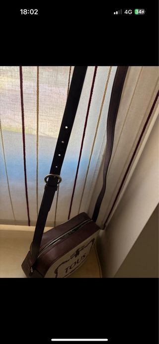 Bolso Tous bandolera beige