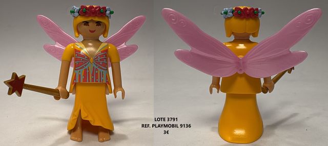 Lote 3790 3791 y 3793 Playmobil Hadas