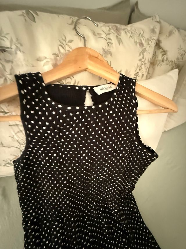 Vestido Indi&cold lunares