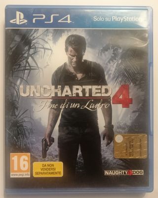 Uncharted 4 - Fine di un ladro PS4 