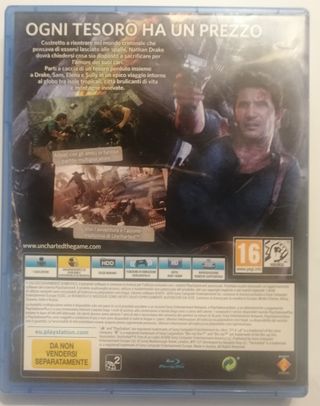 Uncharted 4 - Fine di un ladro PS4 
