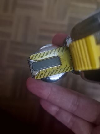 Barra corta Mancuerna para pesas - Barra cromada 