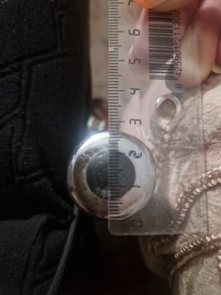 Barra corta Mancuerna para pesas - Barra cromada 