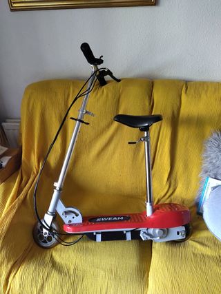 Patinete eléctrico Sweam estropeado 