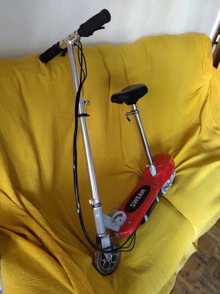 Patinete eléctrico Sweam estropeado 