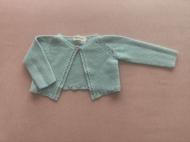 Vestido ceremonia bebé 18 meses + braguita