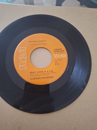 Cinco Vinilos Wilson Pickett: No Desprecio & Hey J