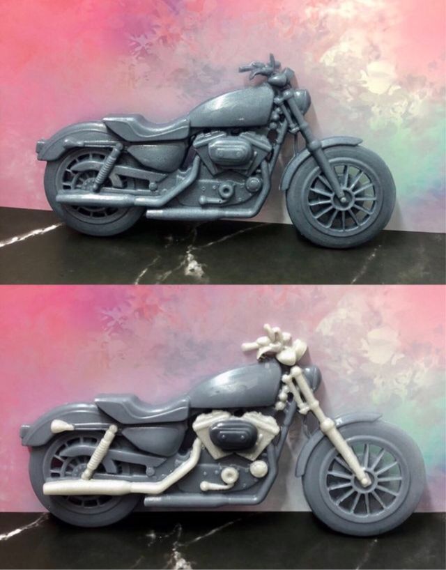 MOTO JABÓN ARTESANAL