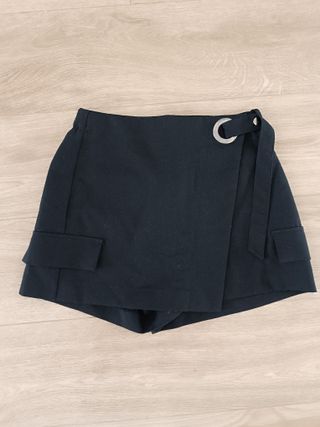 Falda pantalón negra