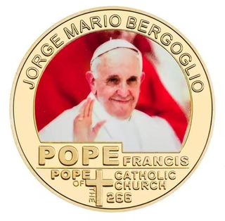Moneda Papa Francisco