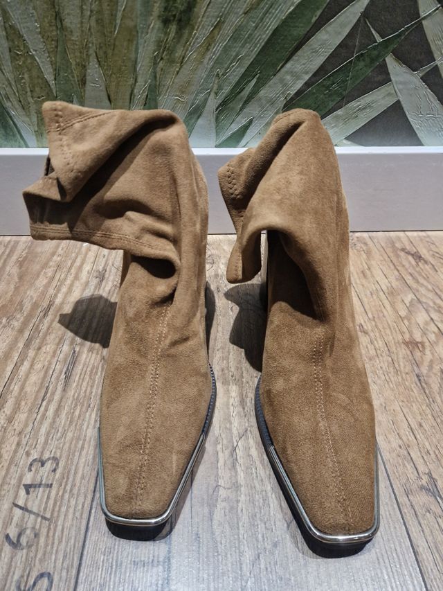 Botines Marrón Mujer - Tacon