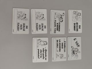 Carte da collezione Garfield vintage 