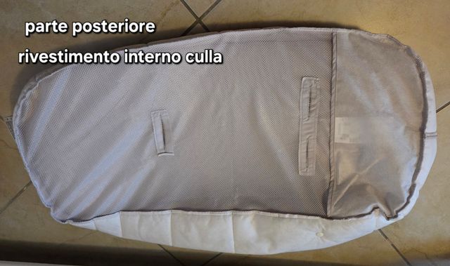 Set fodera esterna/interna/cappottina culla ingles