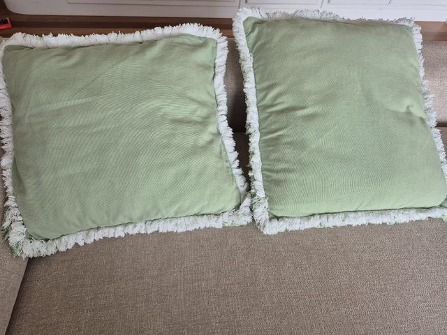 Dos fundas de cojin de Textura