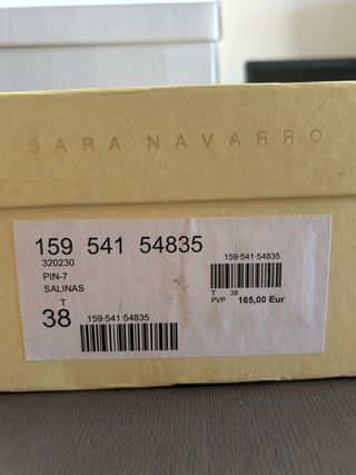 Zapatos novia Sara Navarro beige
