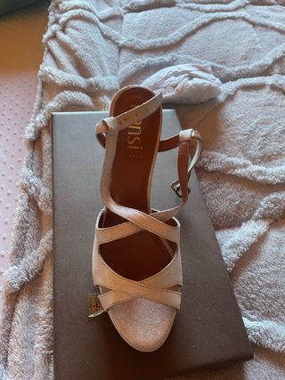 Sandalias Unisa Plata - Fiesta