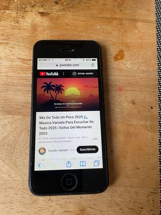 iPhone 5 negro